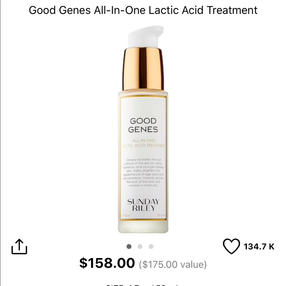 Good genes Sunday Riley